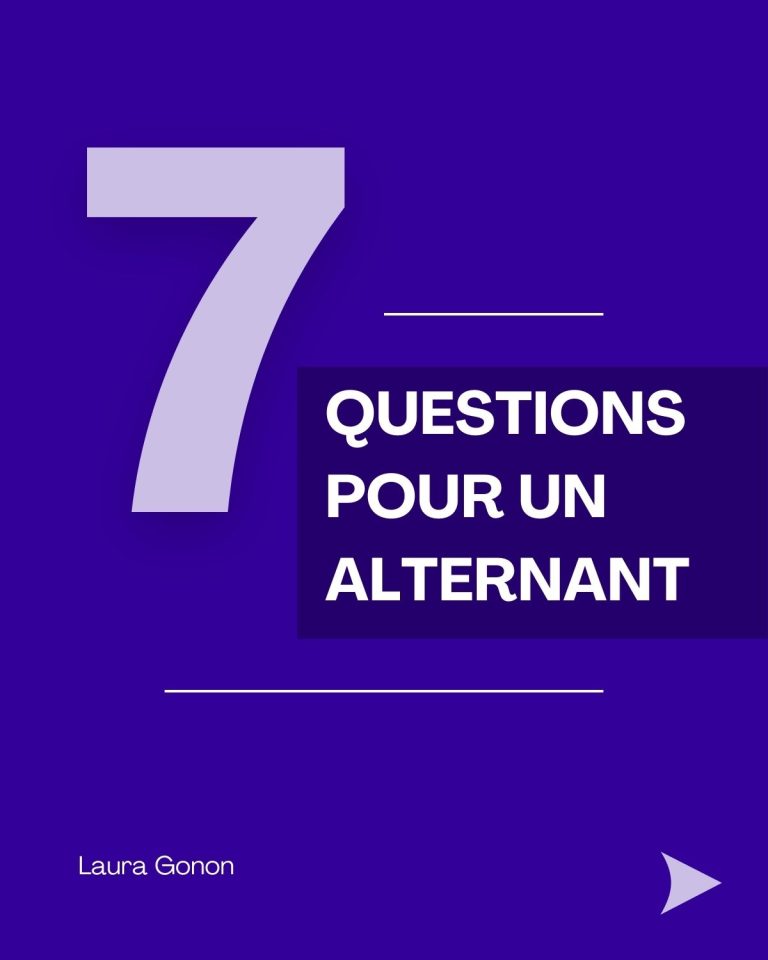 Interview d'un alternant page 1